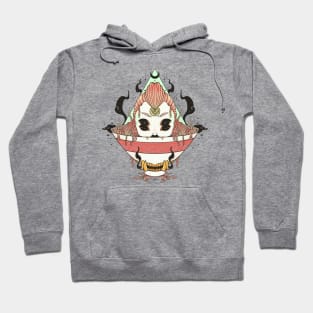 Ramen Noodle Bowl Monster Girl Art Hoodie